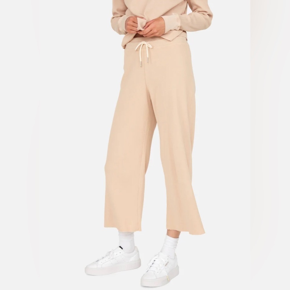 MATE The Label Organic Thermal Wide Leg Pant Size Small SOLD OUT NWT